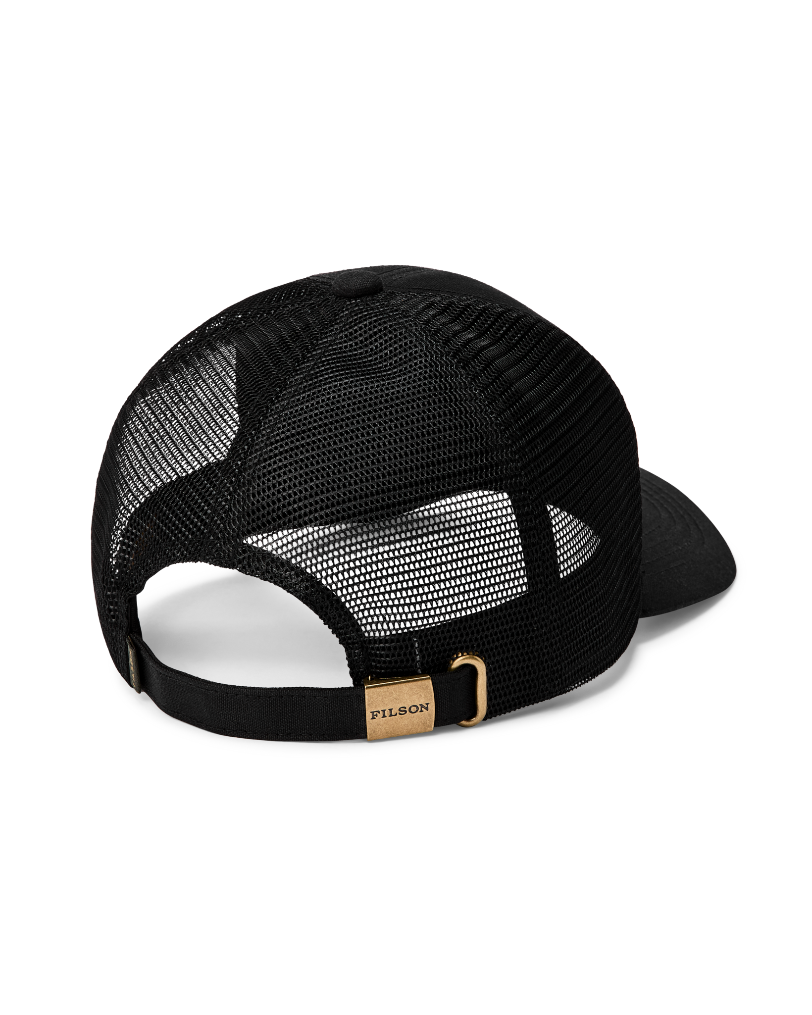 Tin Cloth Logger Mesh Cap - Black - Image 2
