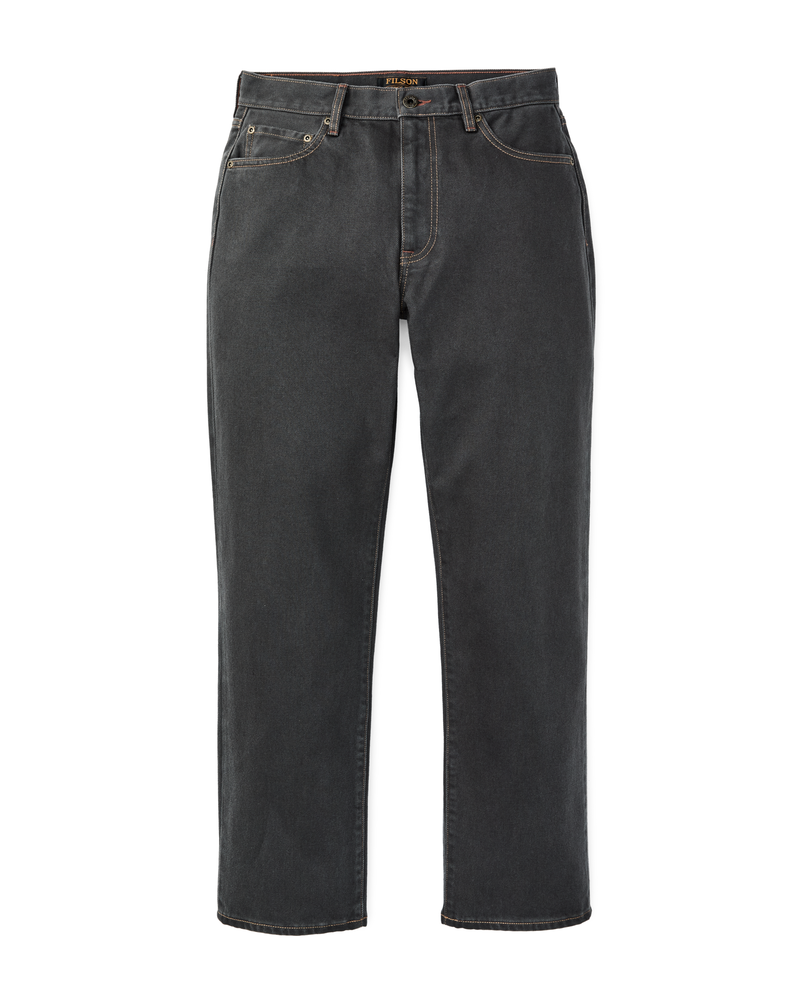 Women's 14-oz. Straight-Leg Jeans - Black - Image 4