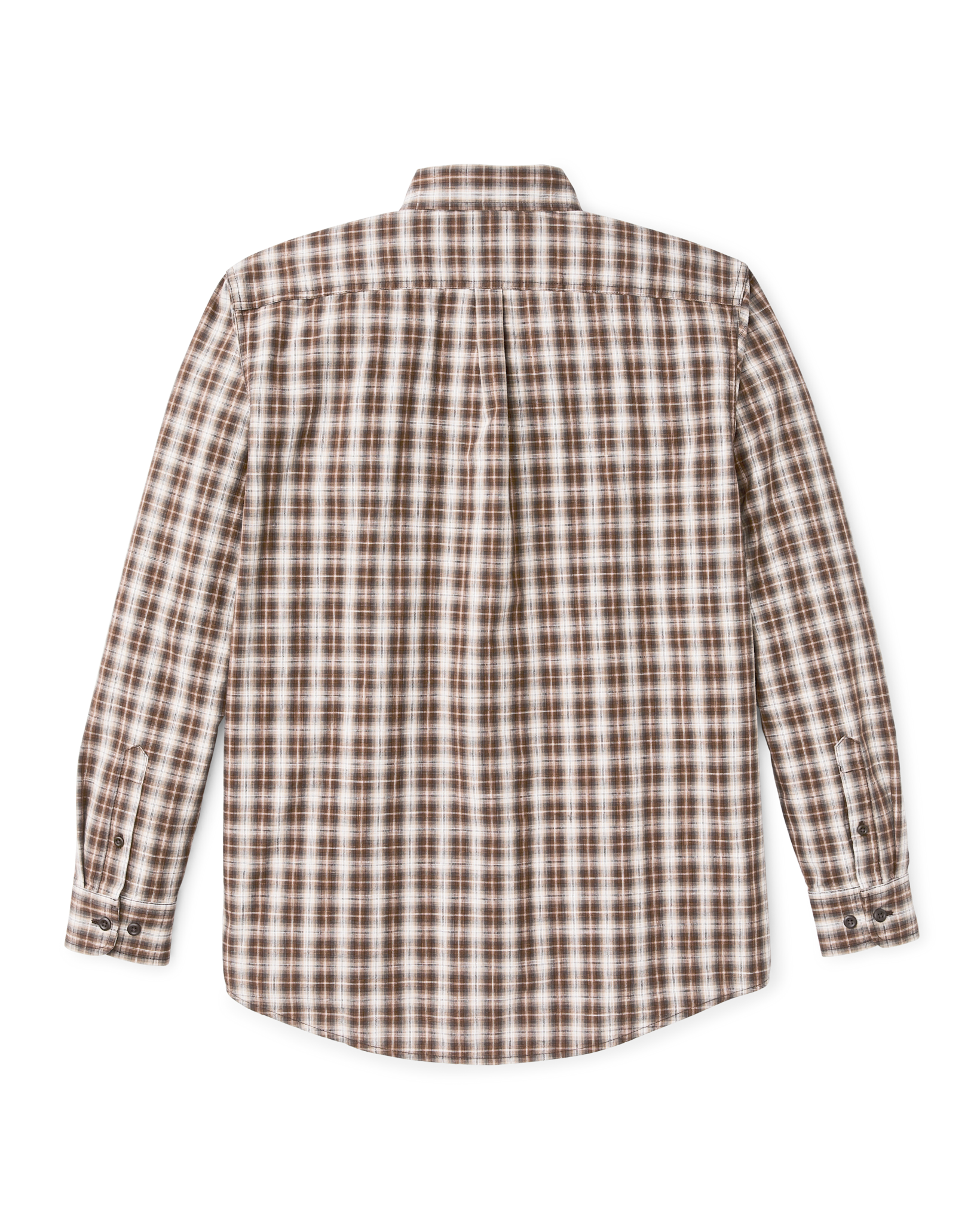 Chambray Button-Down Shirt - Cascade Plaid - Image 5