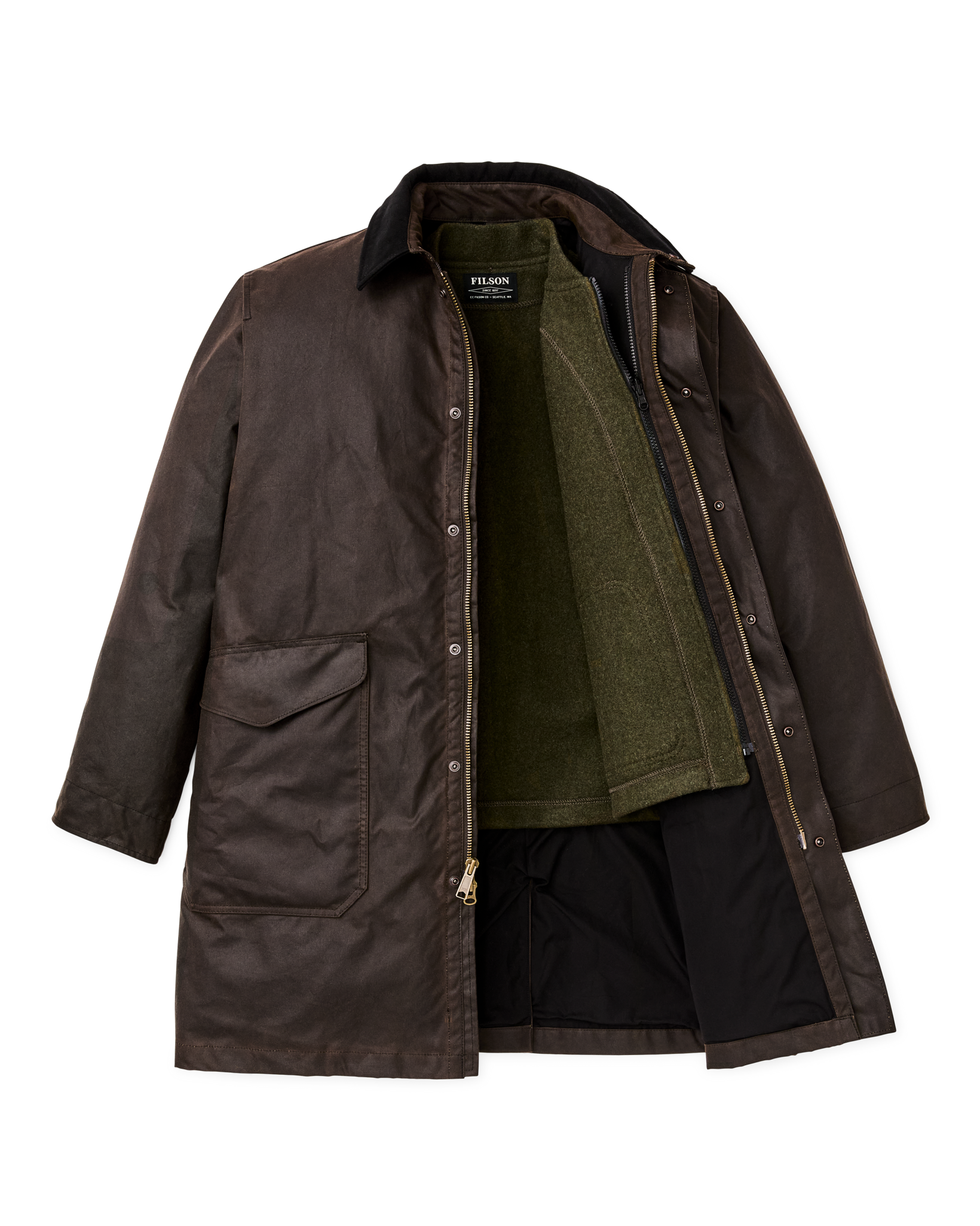 Shelter Cloth Trench Coat - Orca Gray - Image 5