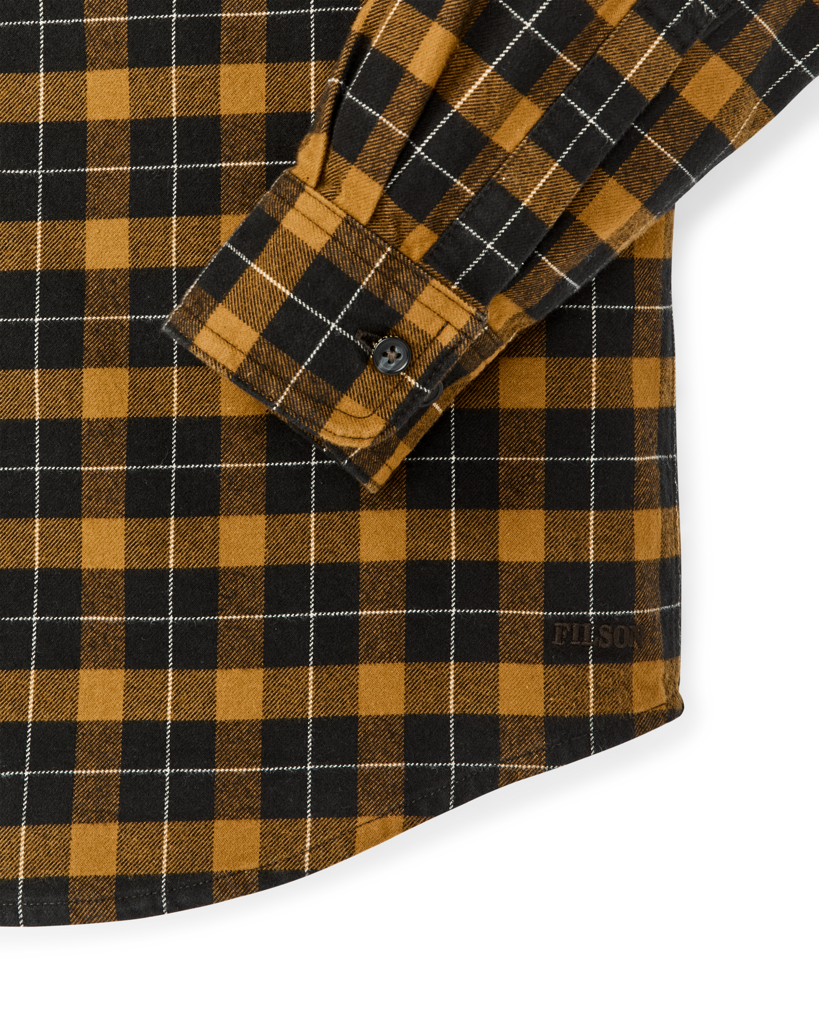 Alaskan Guide Shirt - Black / Gold Plaid - Image 6