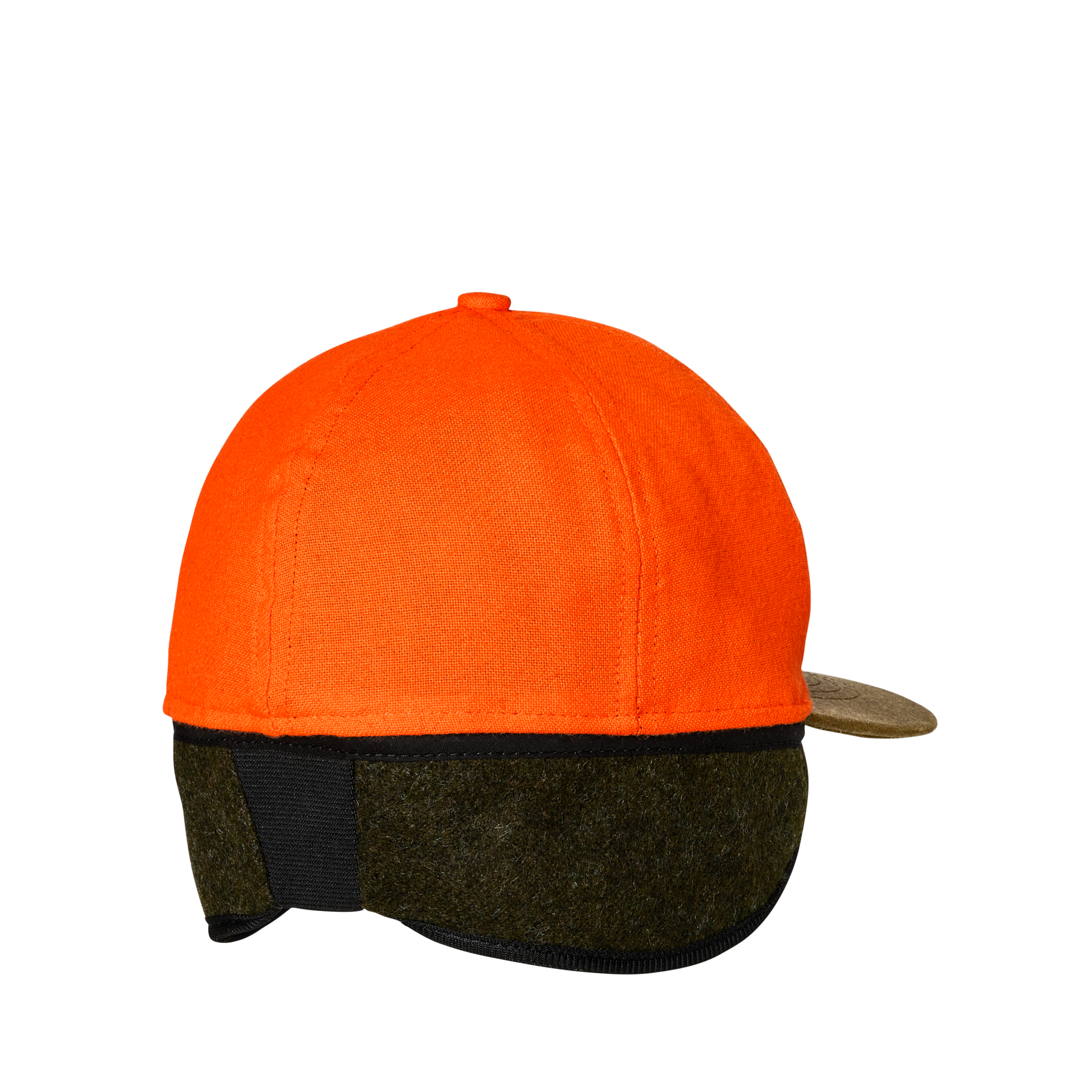 Insulated Blaze/tin Cloth Cap - Desert Tan / Blaze Orange - Image 11