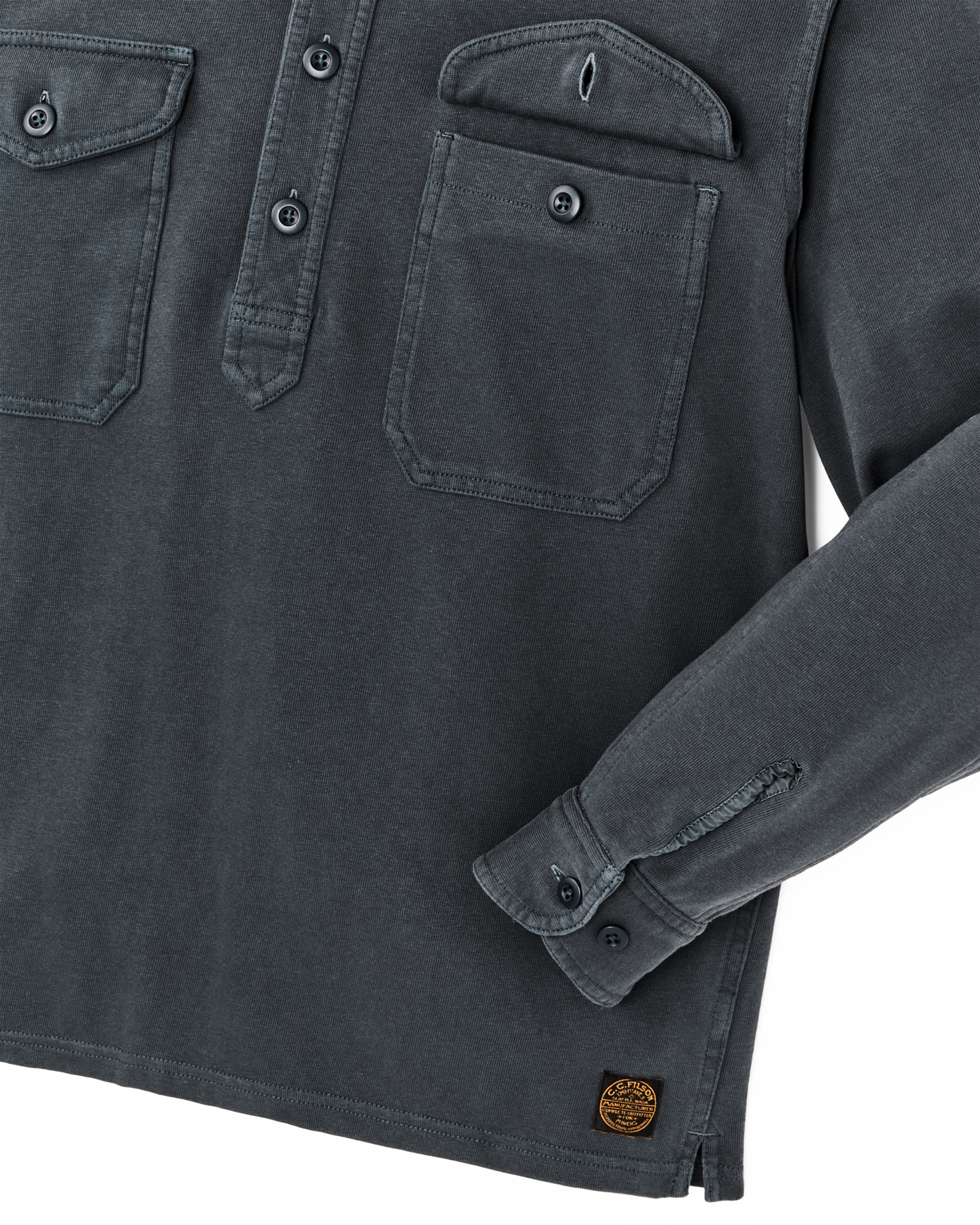 Field Knit Pullover Shirt - Bluefin - Image 6