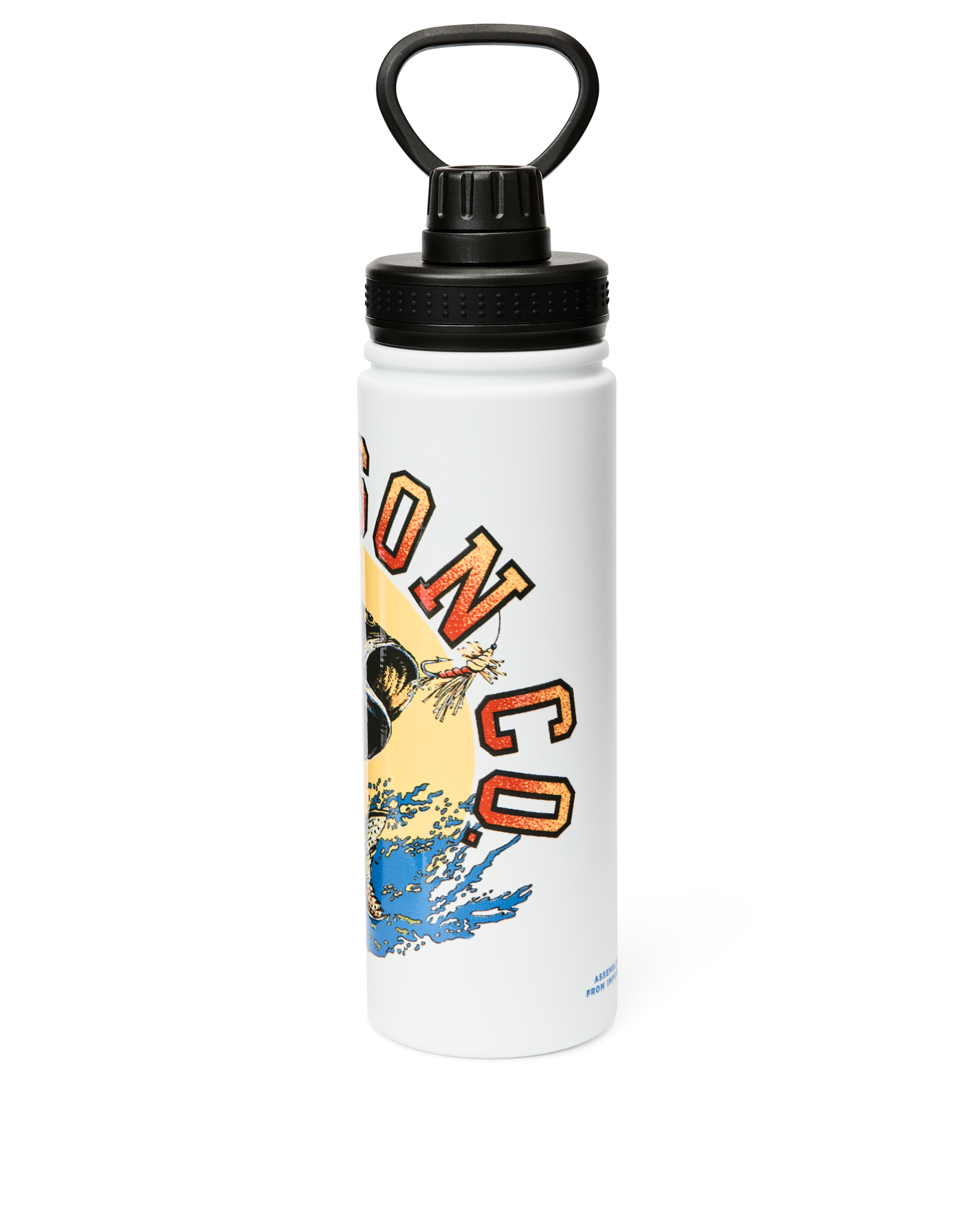Dry Fly Insulated Water Bottle - White - Image 3
