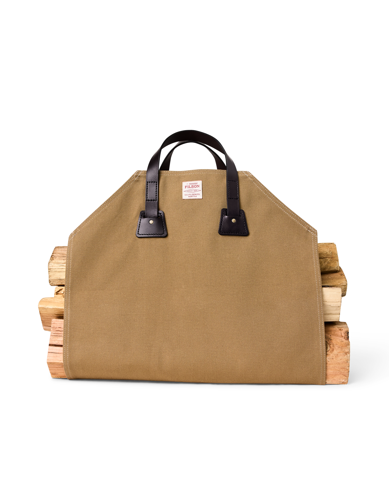 Rugged Twill Log Carrier - Tan - Image 5