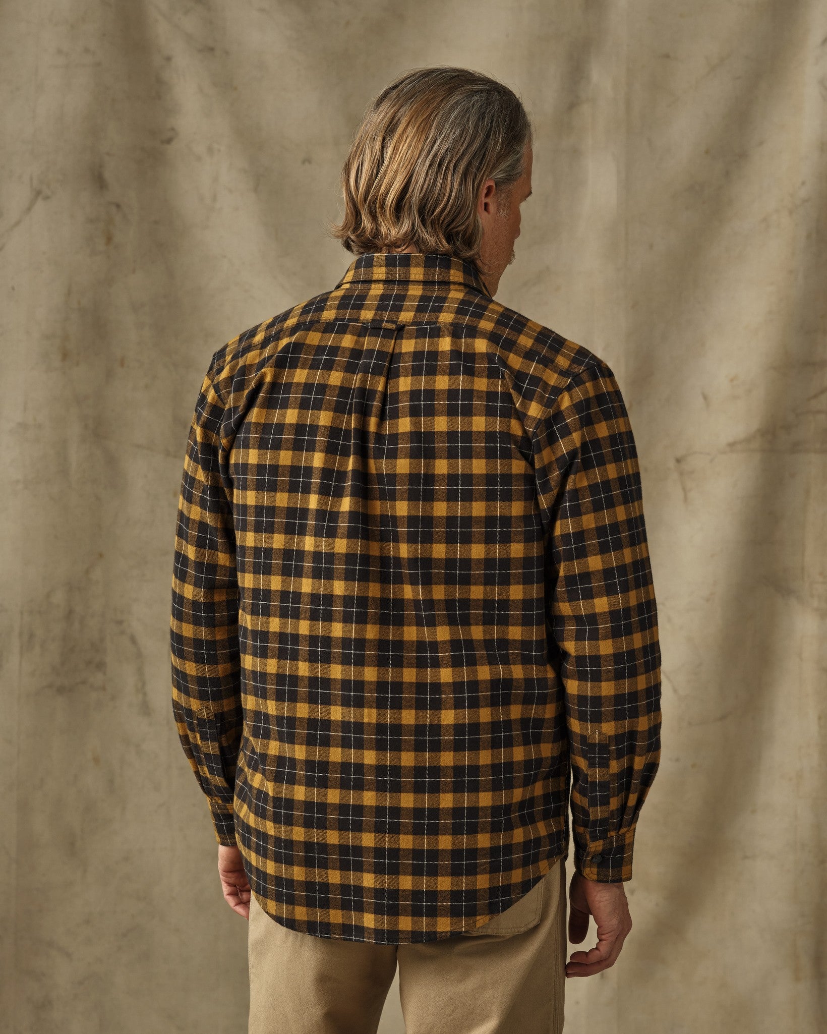 Alaskan Guide Shirt - Black / Gold Plaid - Image 2