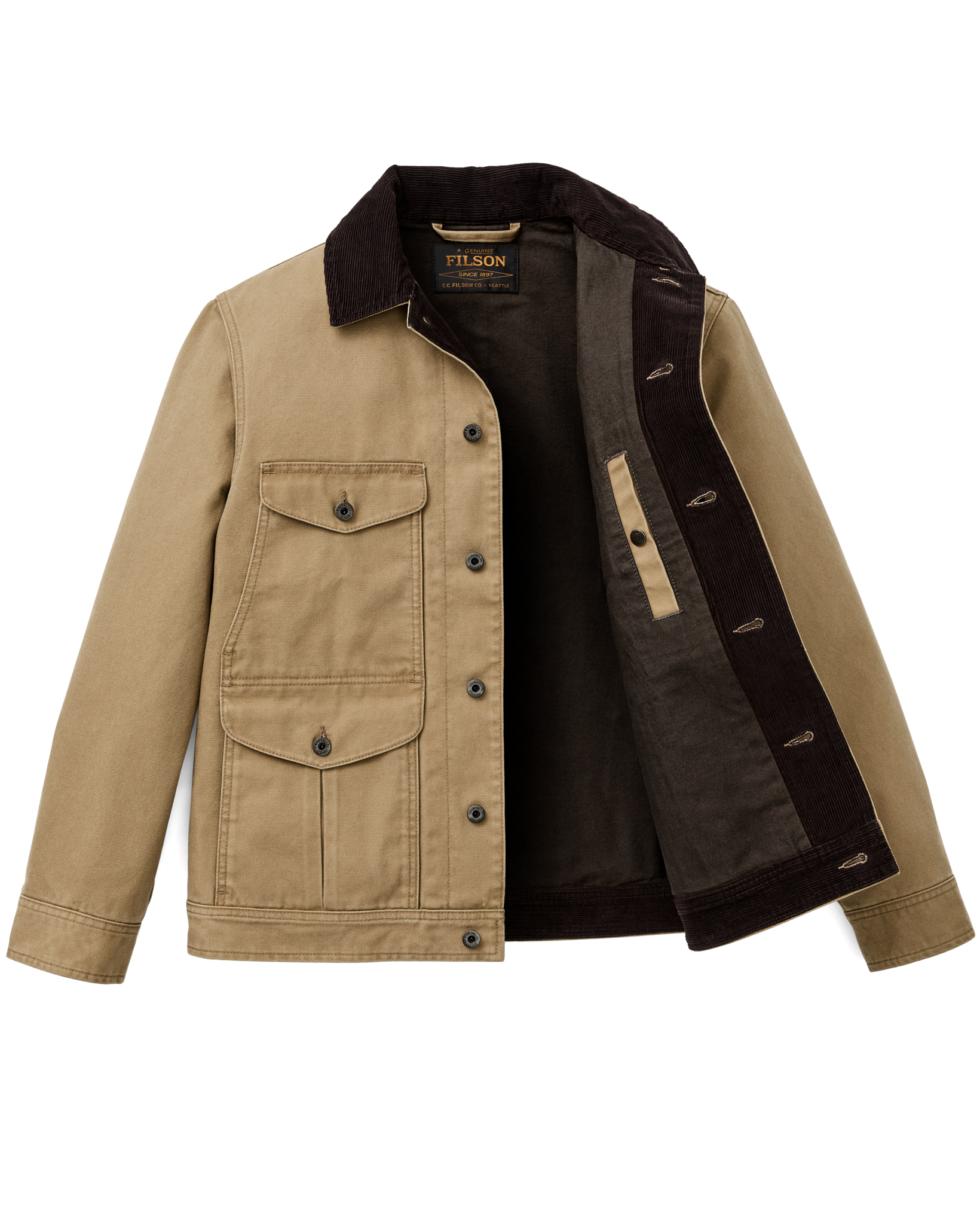 Rustic Canvas Journeyman Jacket - Antique Bronze - Image 2