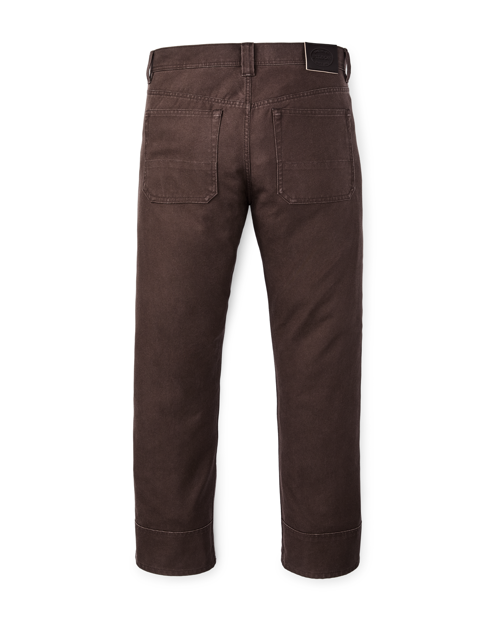 Dry Tin Cloth 5-Pocket Pants - Seal Brown - Image 5