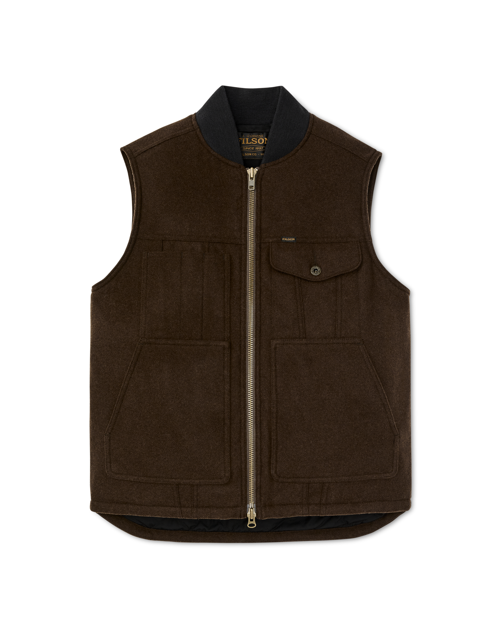 Spokane Insulated Work Vest - Beaver Brown - Image 5