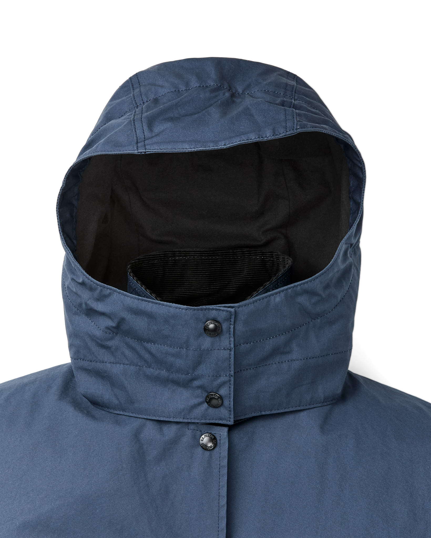Women's Harbor Front Waxed Jacket - Navy - Image 10