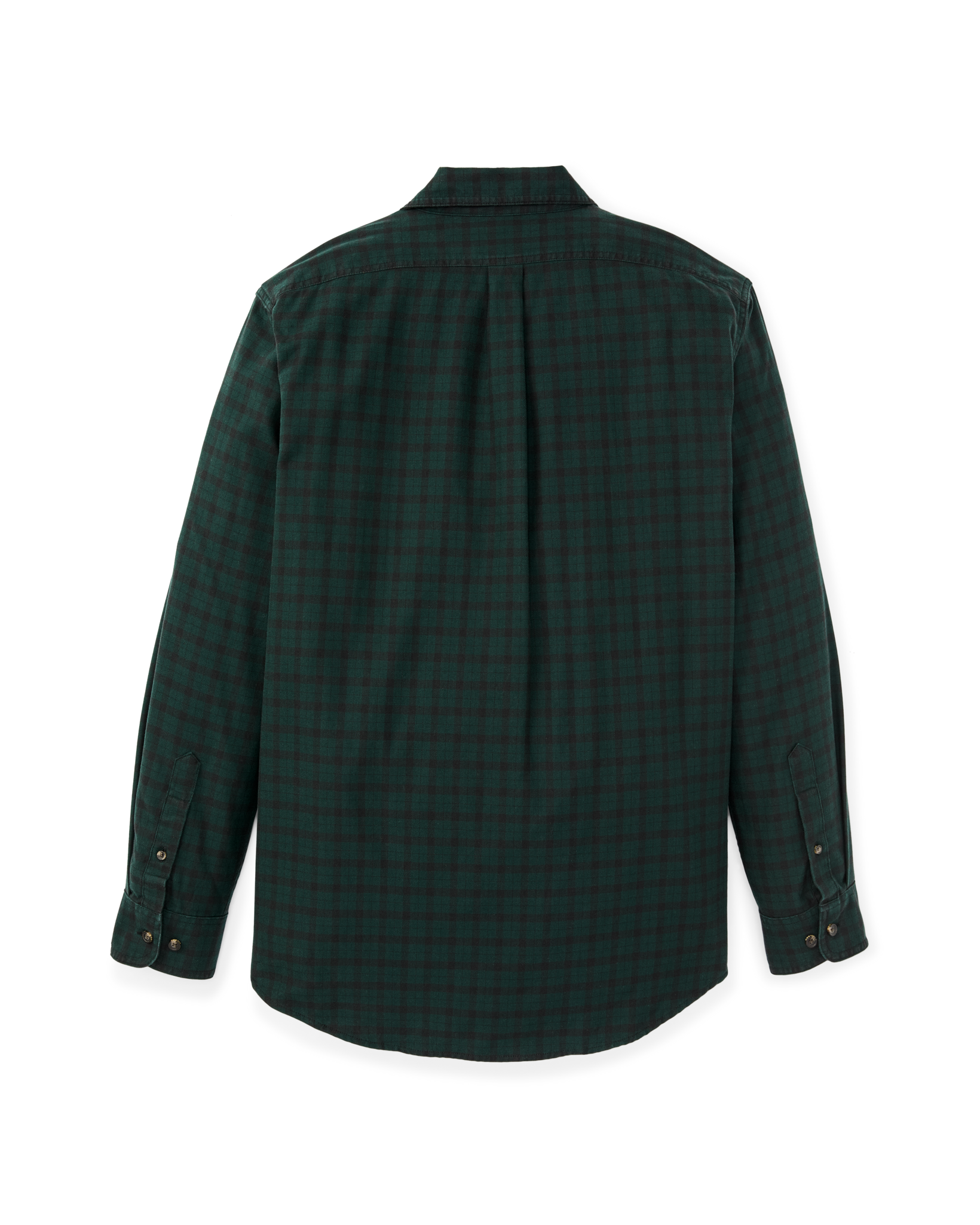 Lightweight Alaskan Guide Shirt - Pine / Black Plaid - Image 5
