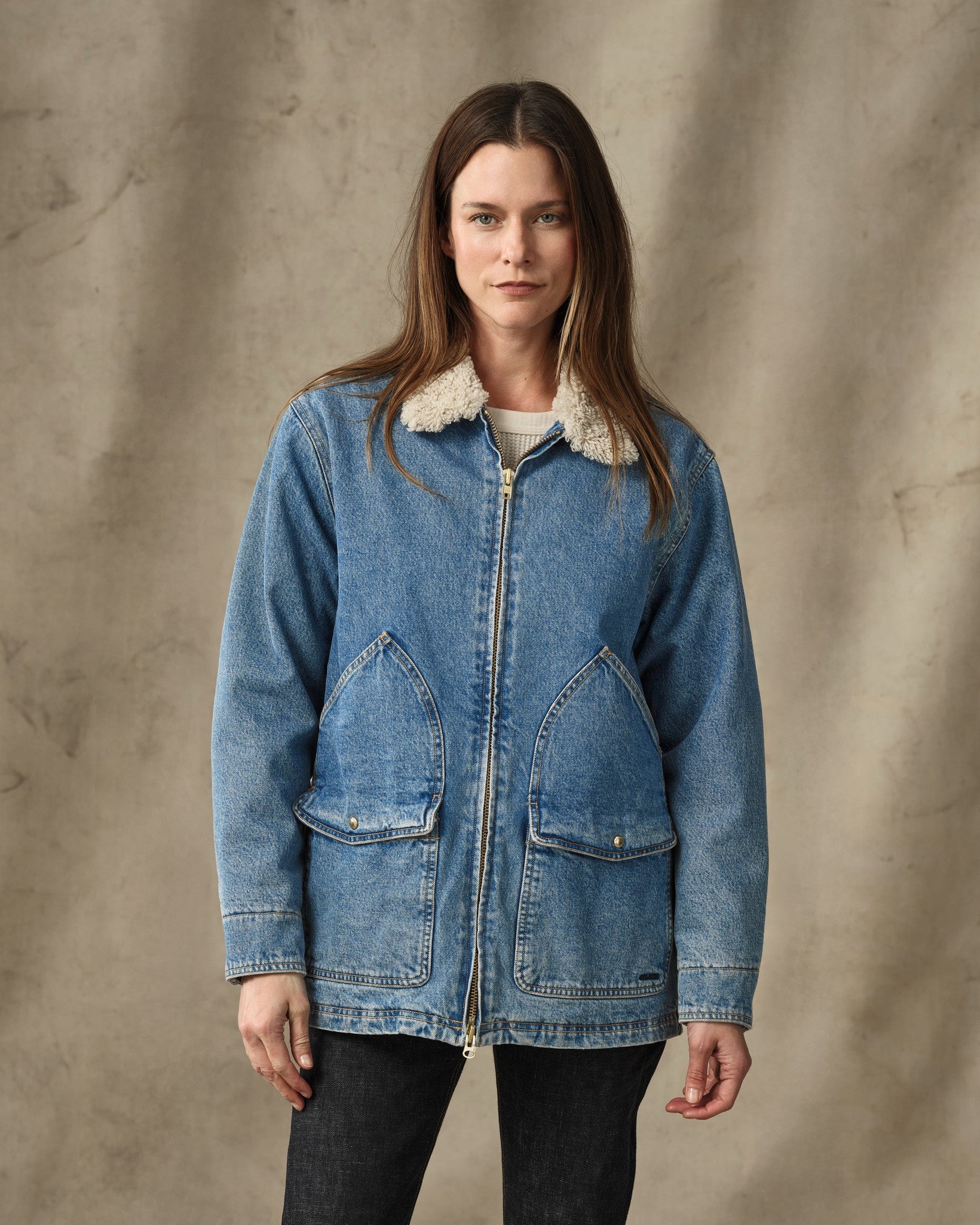 Women's Insulated Denim Outfitter Coat - Vintage Indigo