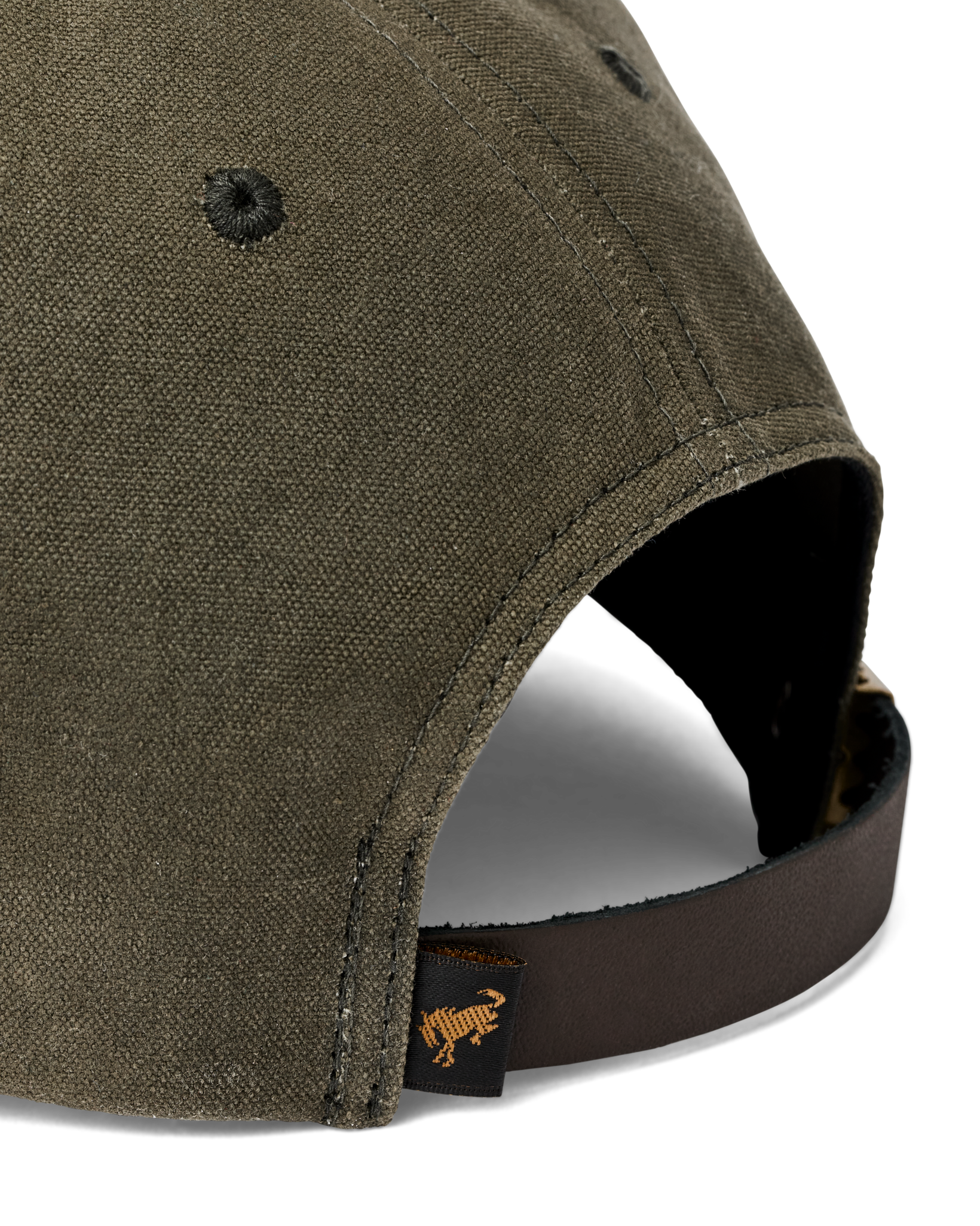 Bronco Filson Waxed Graphic Logger Cap - Otter Green - Image 2