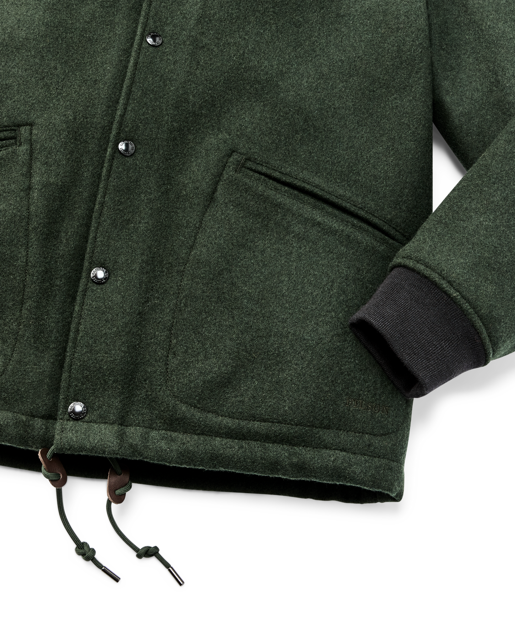 Mackinaw Wool Coach Jacket - Vintage Pine - Image 7