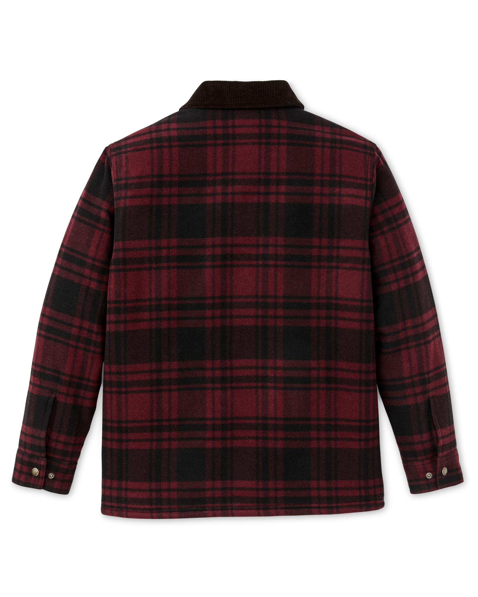 Spokane Insulated Cruiser Jacket - Port / Black Plaid - Image 6