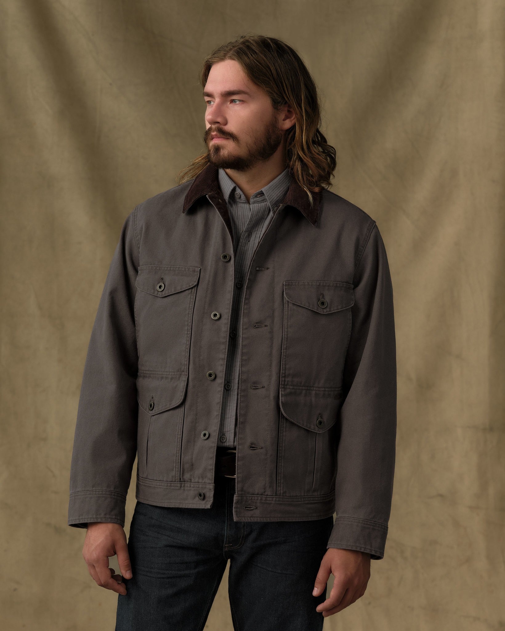 Rustic Canvas Journeyman Jacket - Bark - Image 8