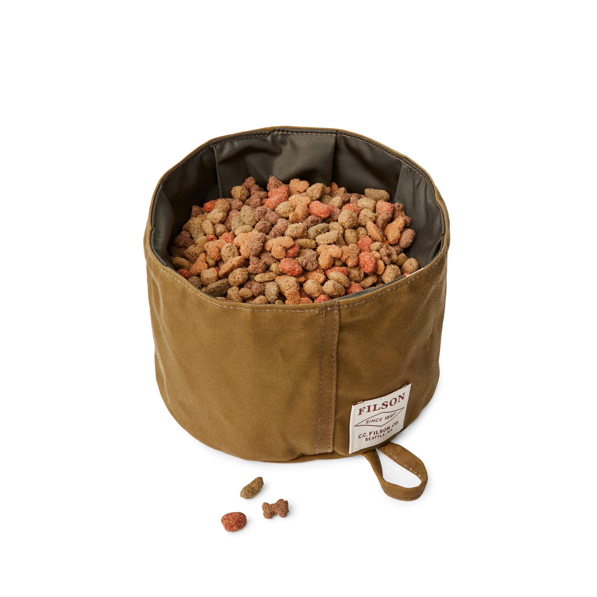 Dog Bowl - Dark Tan