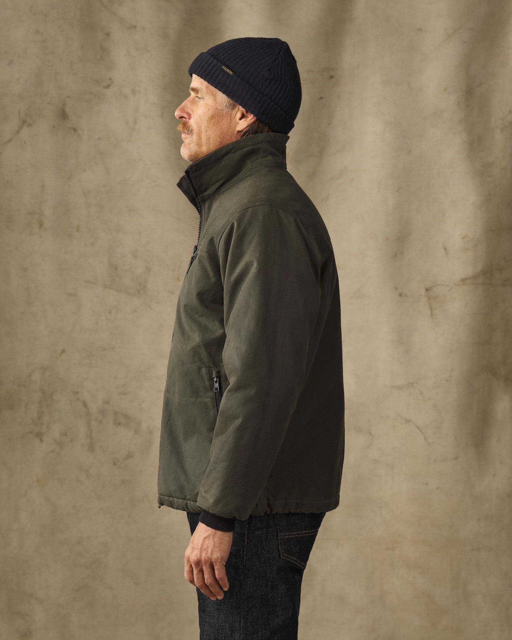 Tin Cloth Insulated Jacket - Otter Green - Image 3
