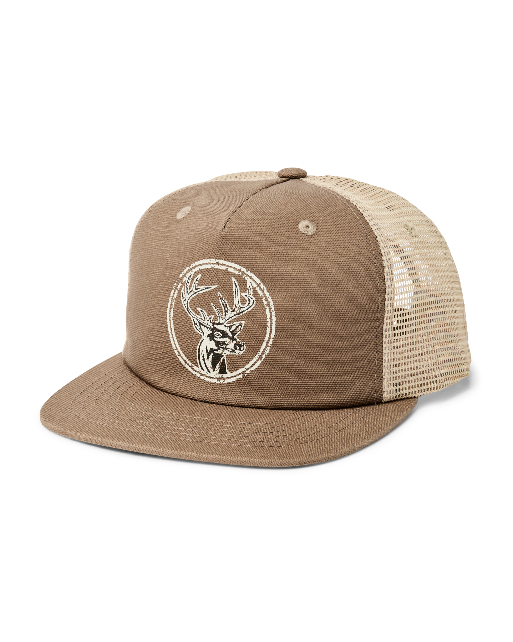 Buck Trucker Mesh Cap - Tan