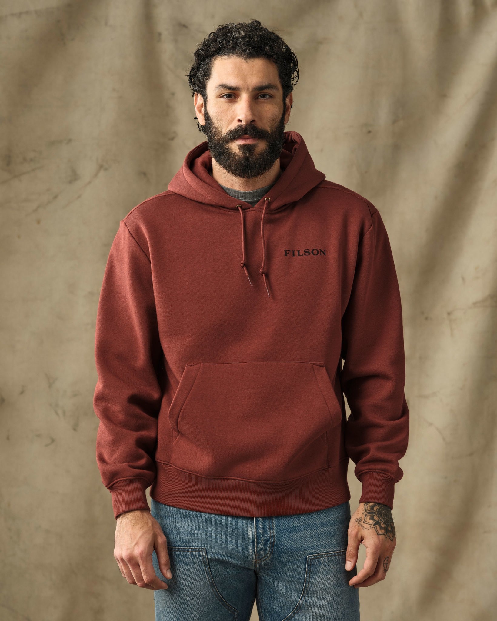 Scenic Graphic Hoodie - Sequoia