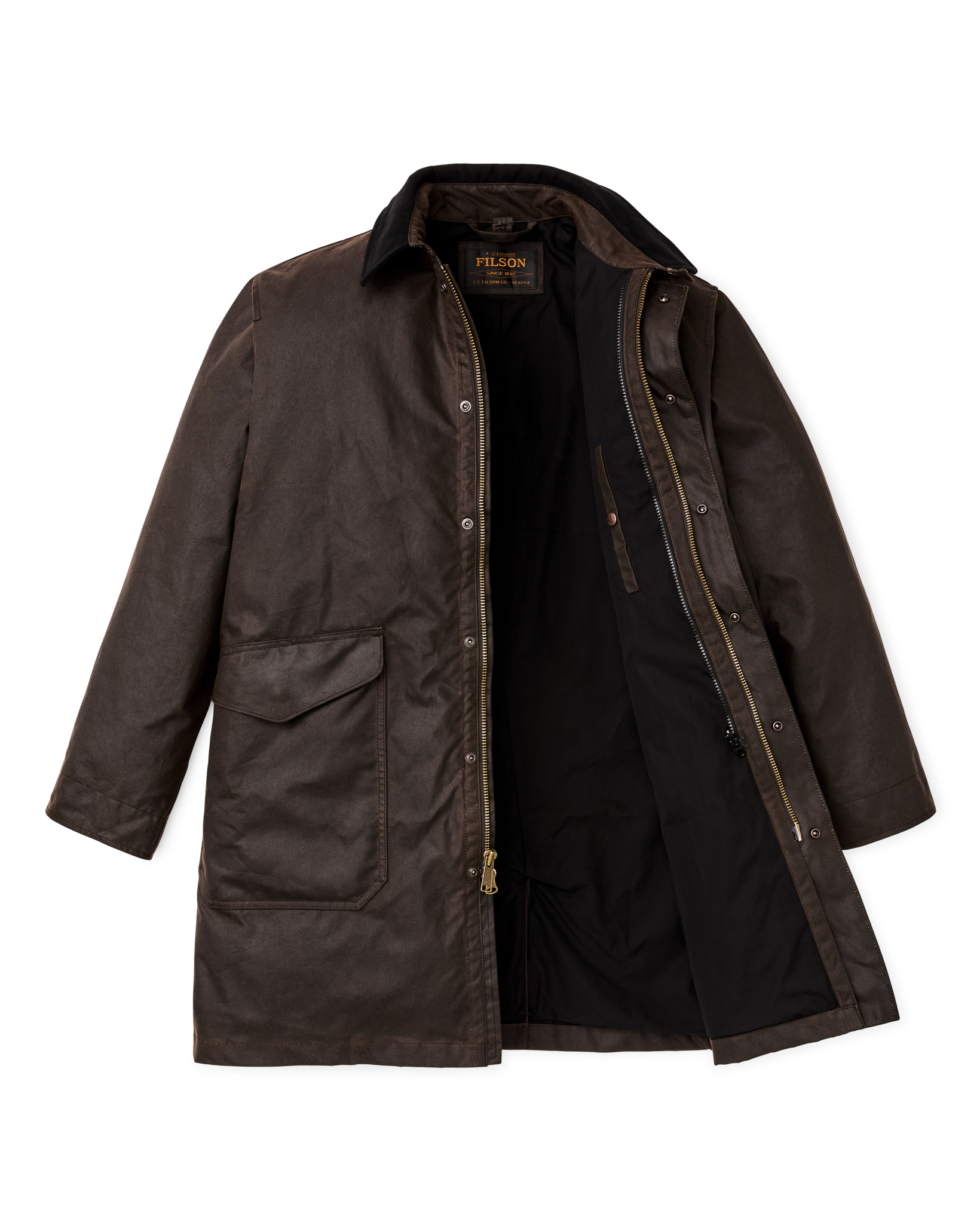 Shelter Cloth Trench Coat - Orca Gray - Image 8