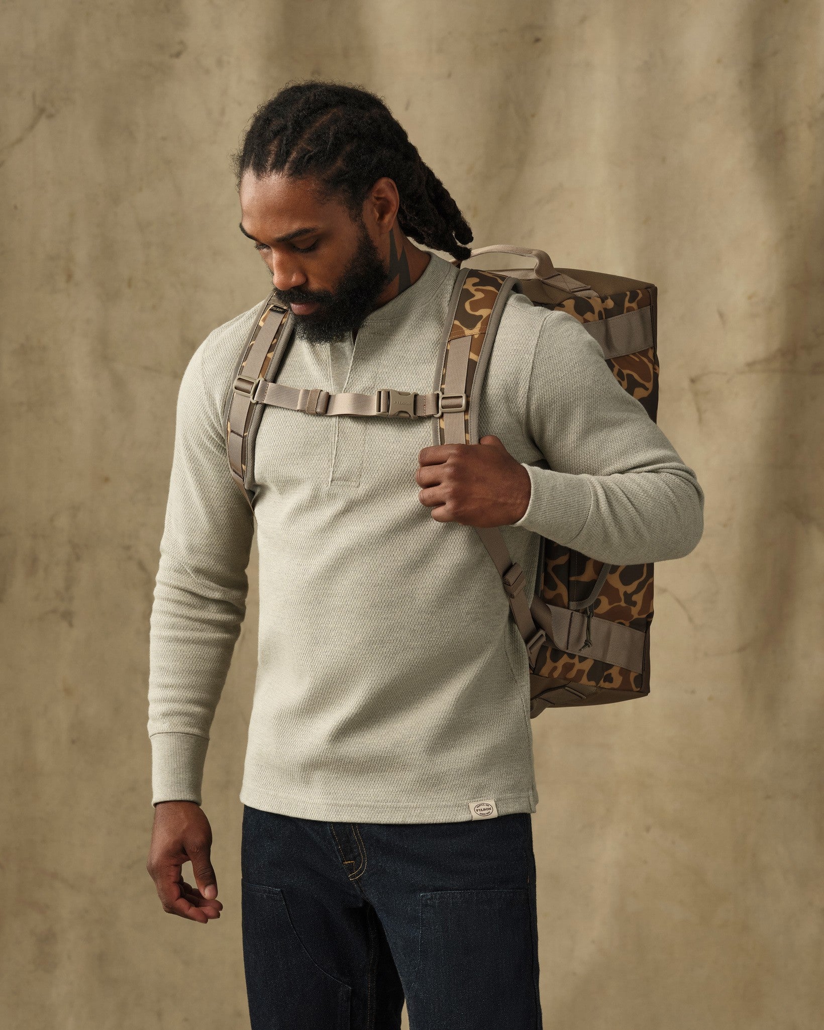 All-Weather 40L Duffle - Buckskin Camo - Image 4