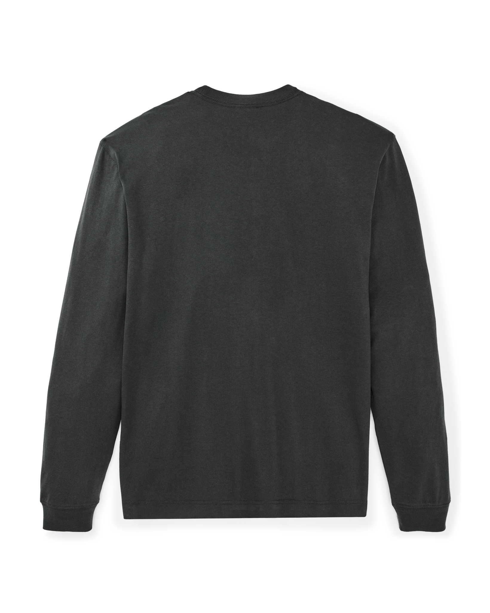 Long Sleeve Outfitter Pocket T-Shirt - Faded Black - Image 5