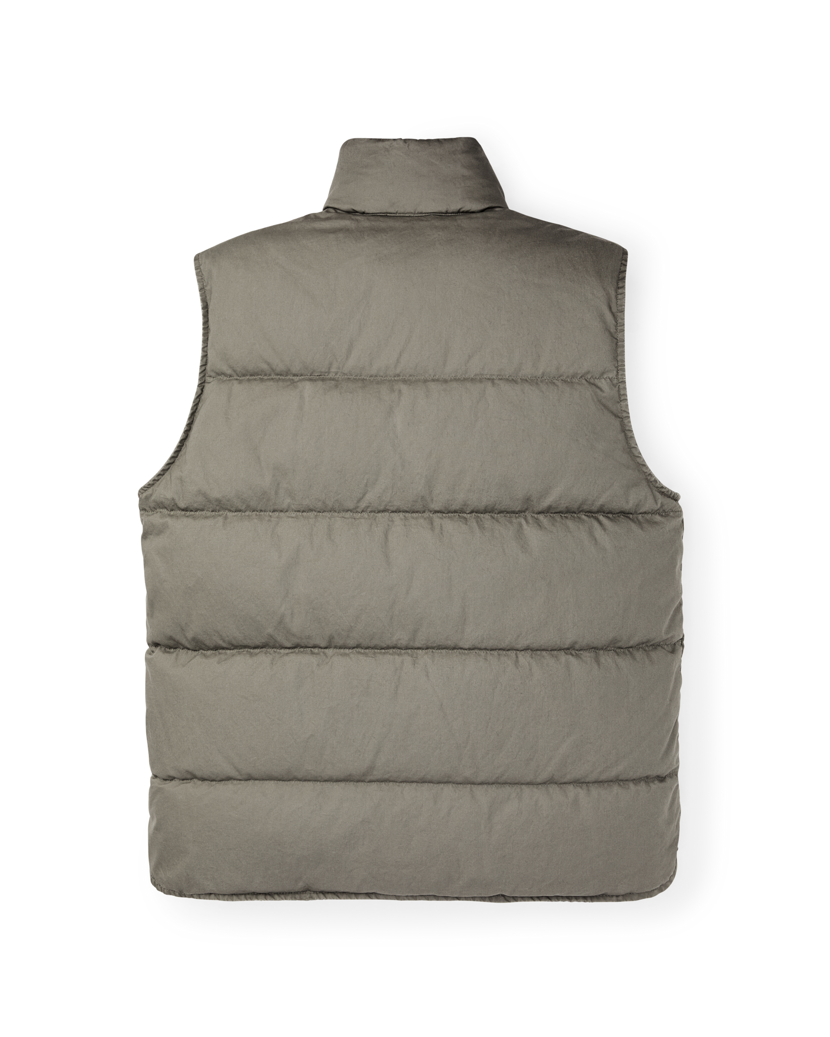 Women's Heritage Cotton Down Vest - Smokey Olive - Image 6