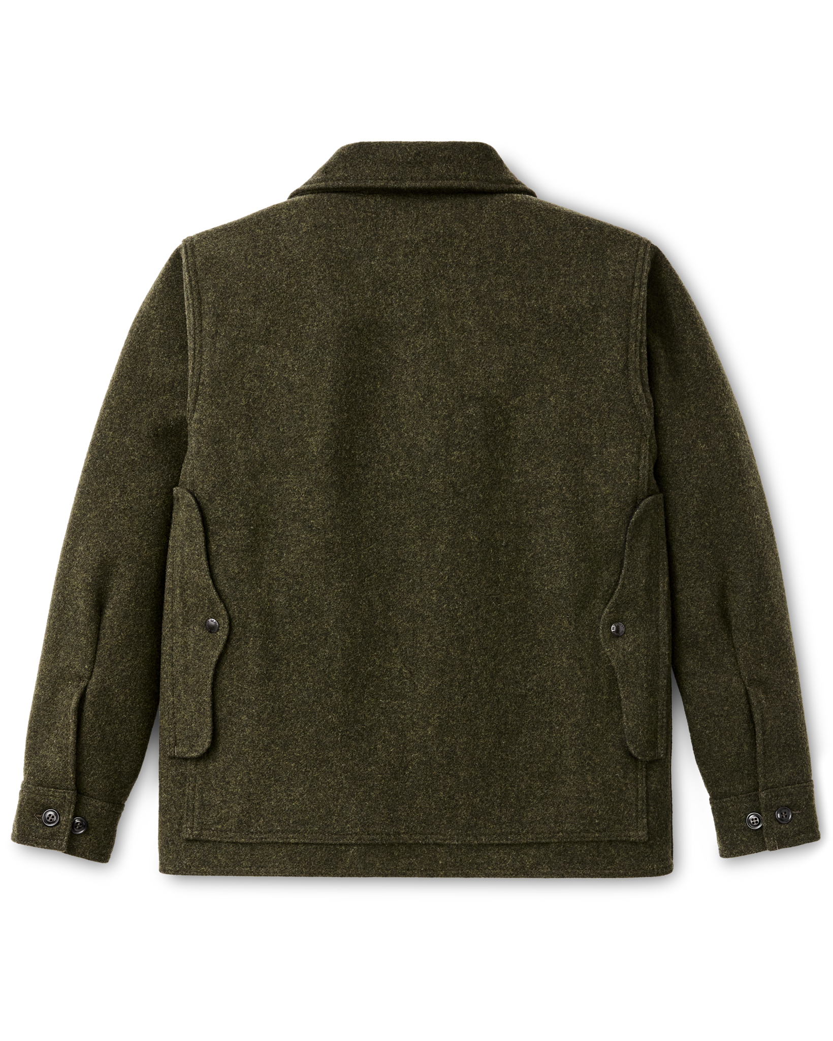 Mackinaw Wool Cruiser Jacket - Forest Green - Image 6