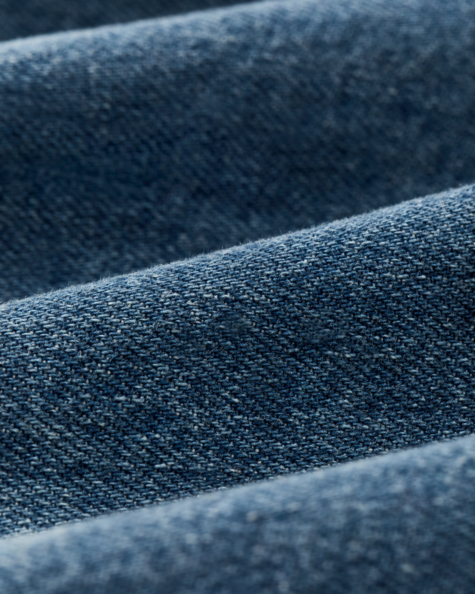 Women's Embroidered Denim Shirt - Vintage Indigo - Image 9