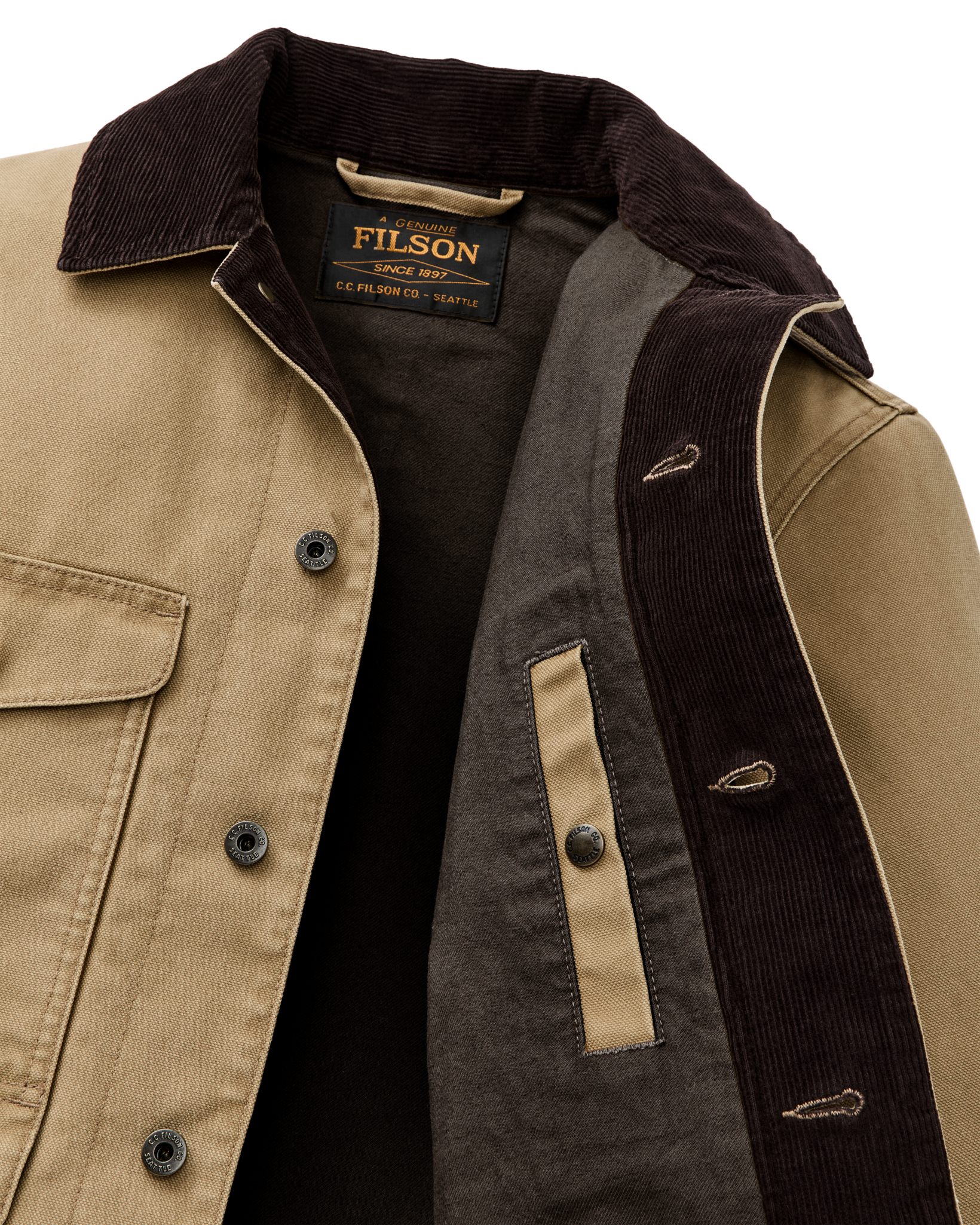 Rustic Canvas Journeyman Jacket - Antique Bronze - Image 8