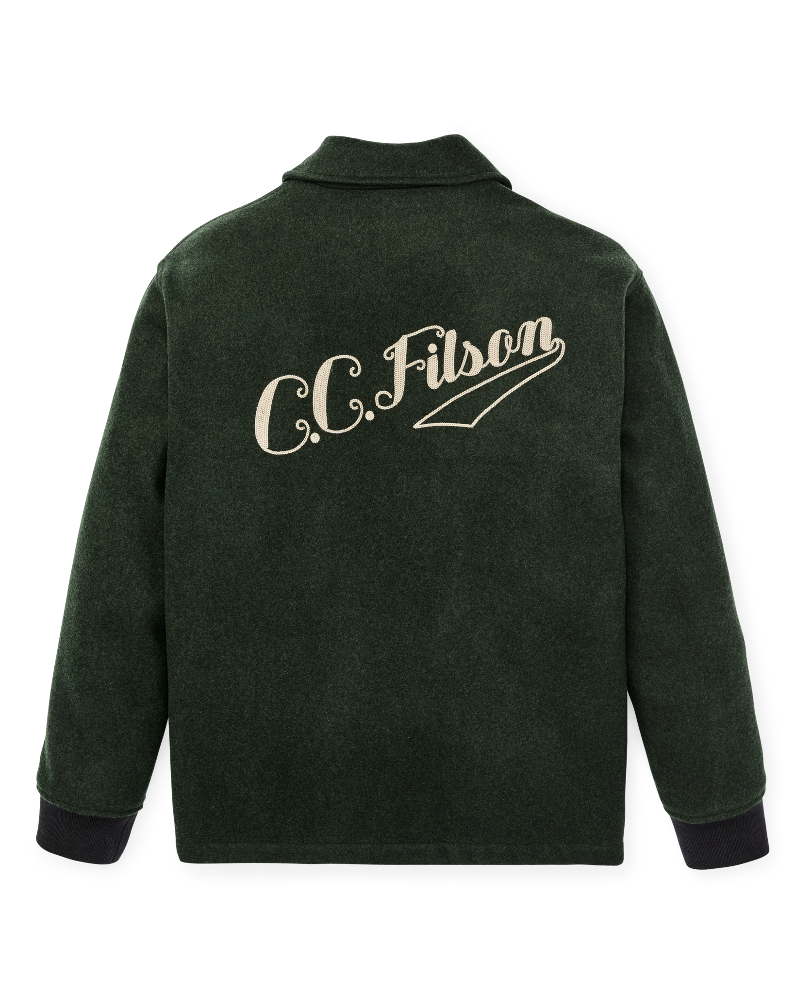 Mackinaw Wool Coach Jacket - Vintage Pine - Image 6