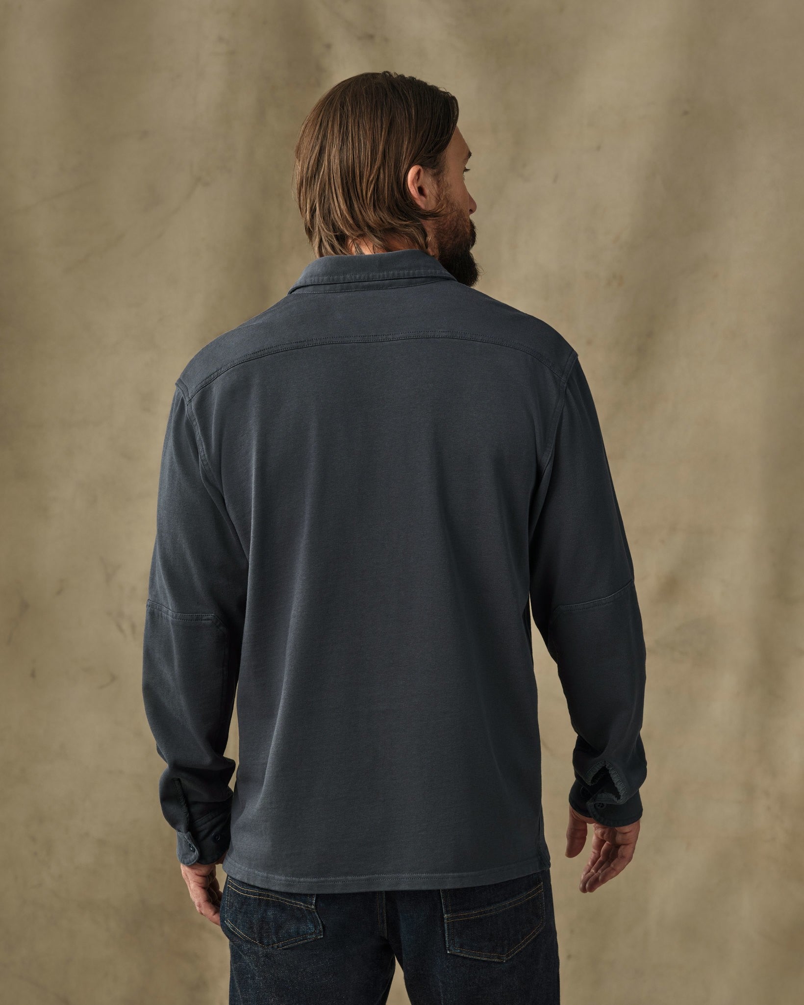 Field Knit Pullover Shirt - Bluefin - Image 2